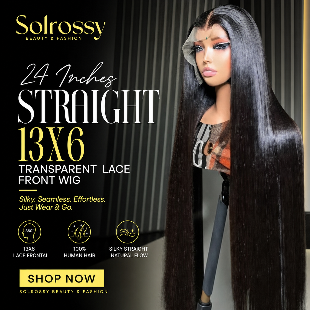24 Inches straight 13x6 wig